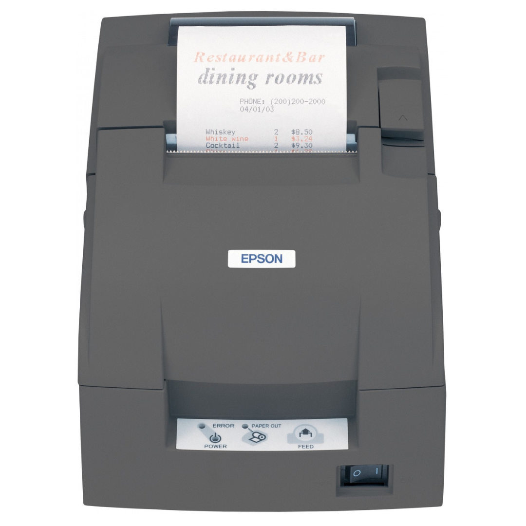 Imprimante ticket à impact Epson TM-U220B USB noire (avec alim - sans cordon secteur)
